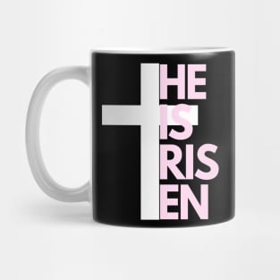 He Is Risen, Happy Easter day Shirt, Easter day shirt, peeps, bunny, jesus, christian easter shirt,cute easter shirt,gift for easter,easter family shirt Mug